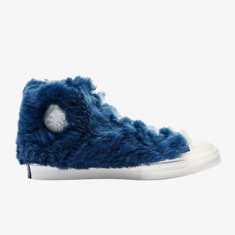 Ambush x Converse Chuck 70 Fuzzy High Blue | 170587C | Grailify